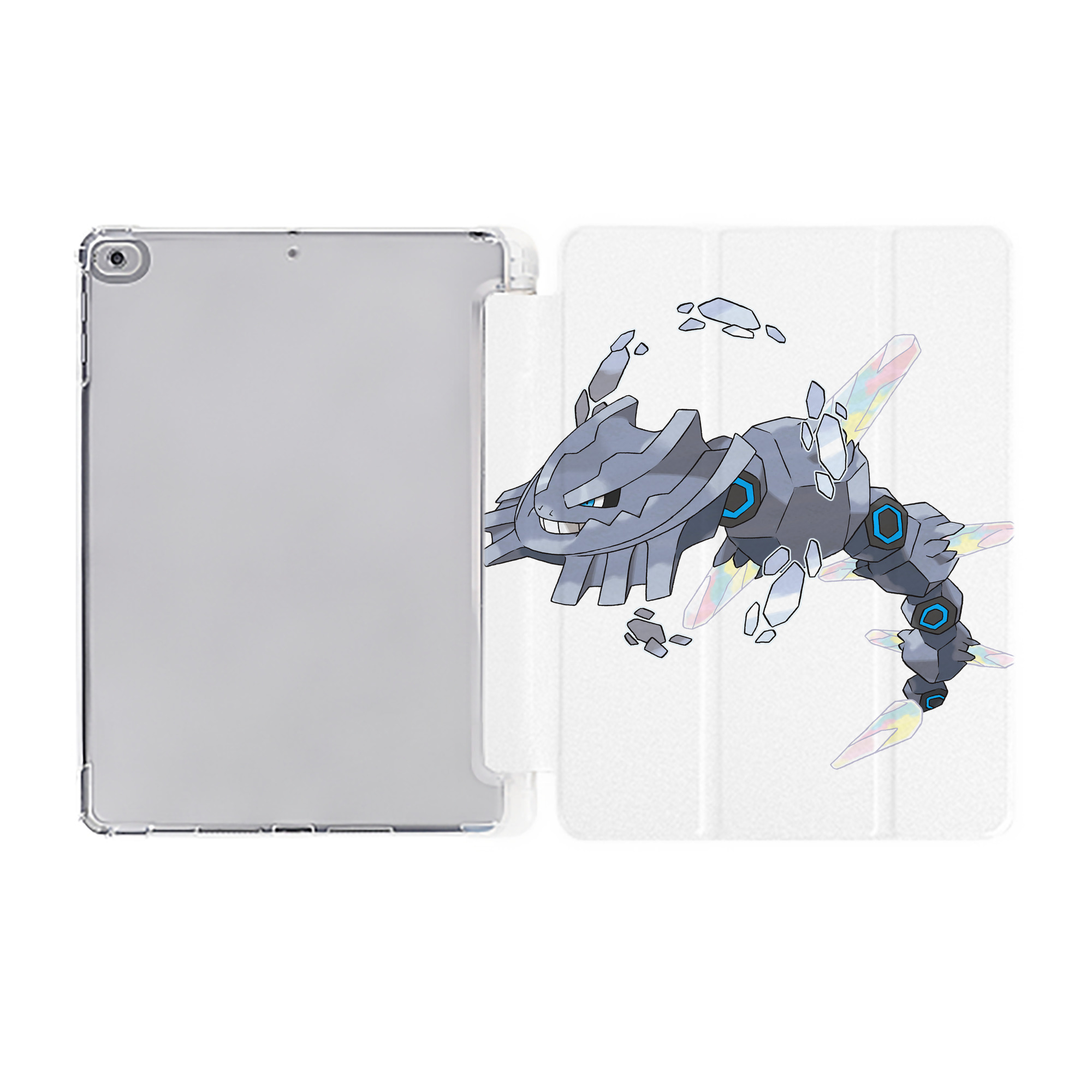 （画像用） ポケットモンスター Pokémon IPad ケース ペン収納付き 三つ折りスタンド PUレザー×シリコン 対応機種9.5/10.5/10.9インチ